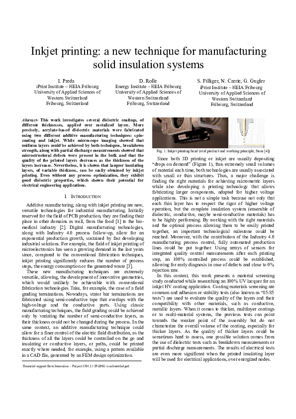 (PDF) Inkjet printing: a new technique for manufacturing solid ...