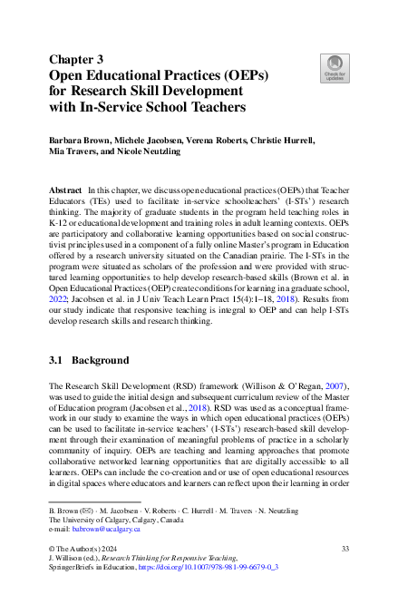 (PDF) Open Educational Practices (OEPs) for Research Skill Development ...