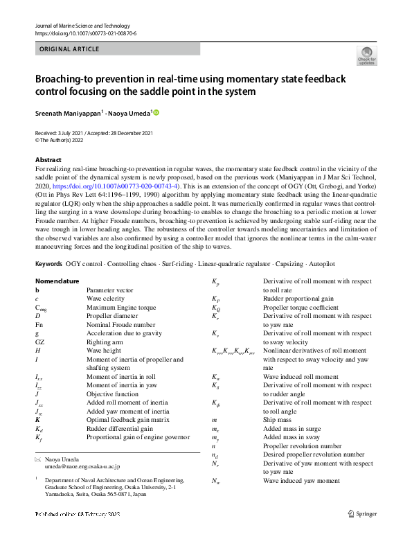(PDF) Broaching-to prevention in real-time using momentary state ...