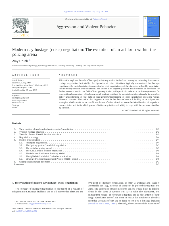 Hostage negotiations essays 08 image