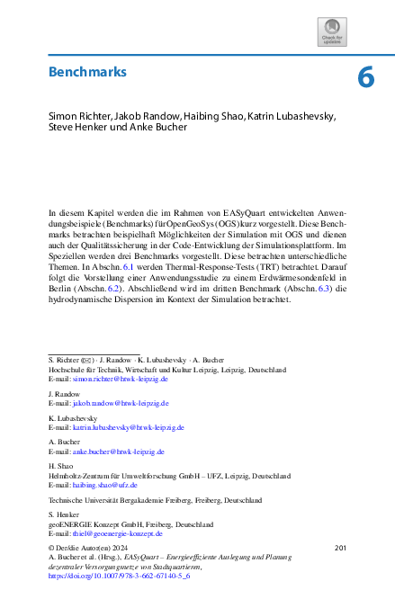 (PDF) Benchmarks