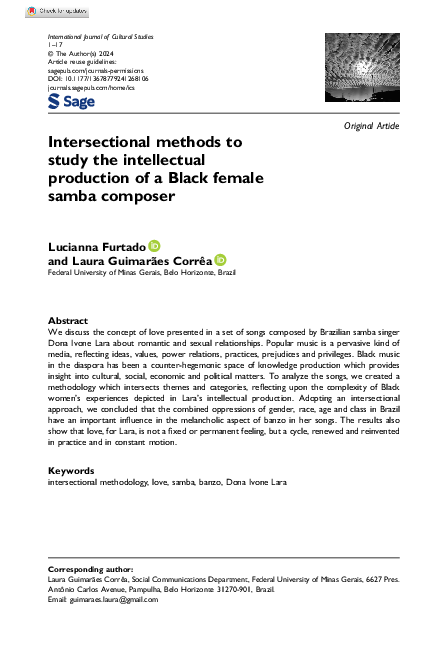 (PDF) Intersectional methods to study the intellectual production of a ...