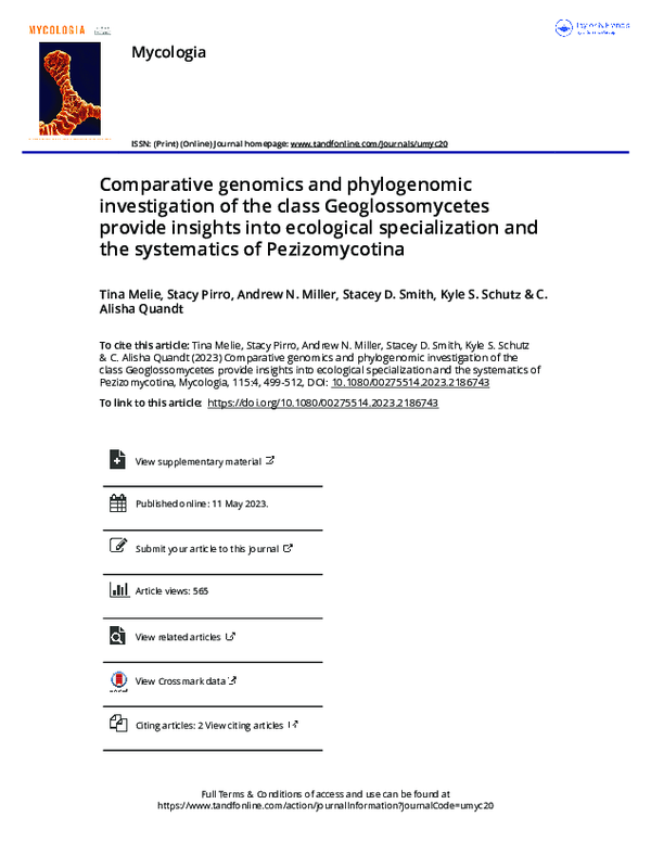 (PDF) Comparative genomics and phylogenomic investigation of the class ...