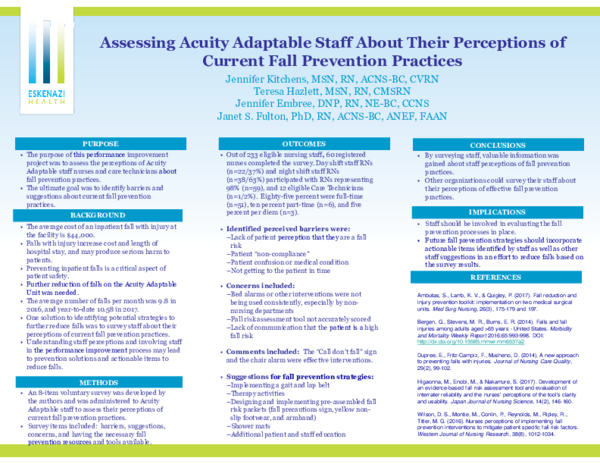 (PDF) Assessing Acuity Adaptable Staff About Their Perceptions of ...
