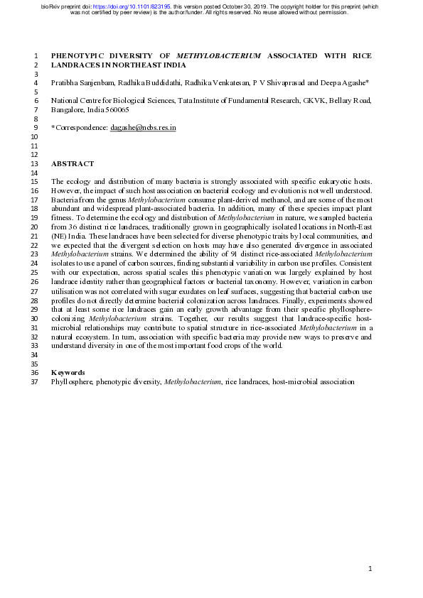 (PDF) Phenotypic Diversity Analysis and Screening for Northern Corn ...
