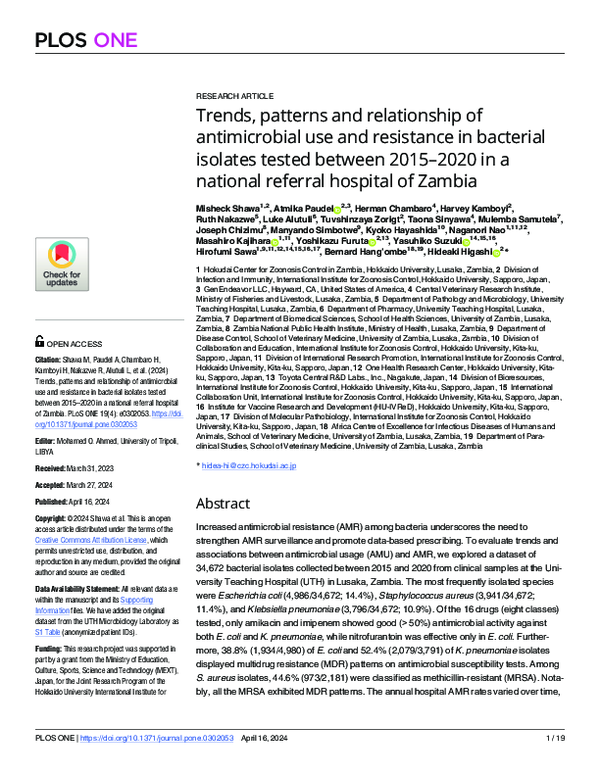 Pdf Trends Patterns And Relationship Of Antimicrobial Use And