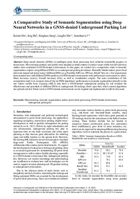 (PDF) A Comparative Study of Semantic Segmentation using Deep Neural ...