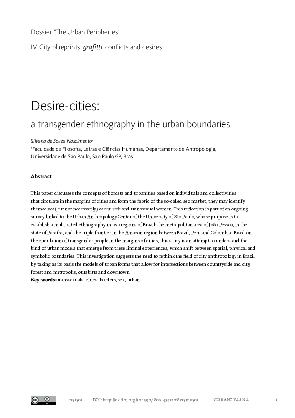 (PDF) Desire-cities: a transgender ethnography in the urban boundaries ...