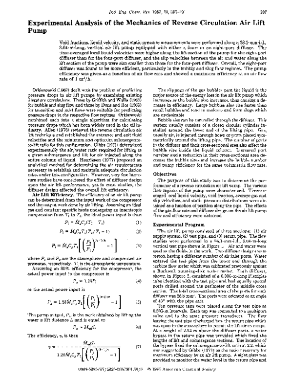 (PDF) Experimental analysis of the mechanics of reverse circulation air ...