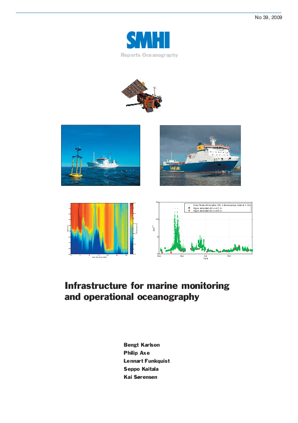 (PDF) Infrastructure for marine monitoring and operational oceanography