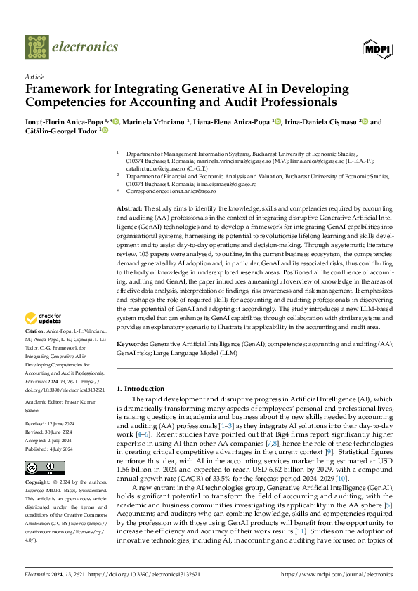 (PDF) Framework for Integrating Generative AI in Developing ...