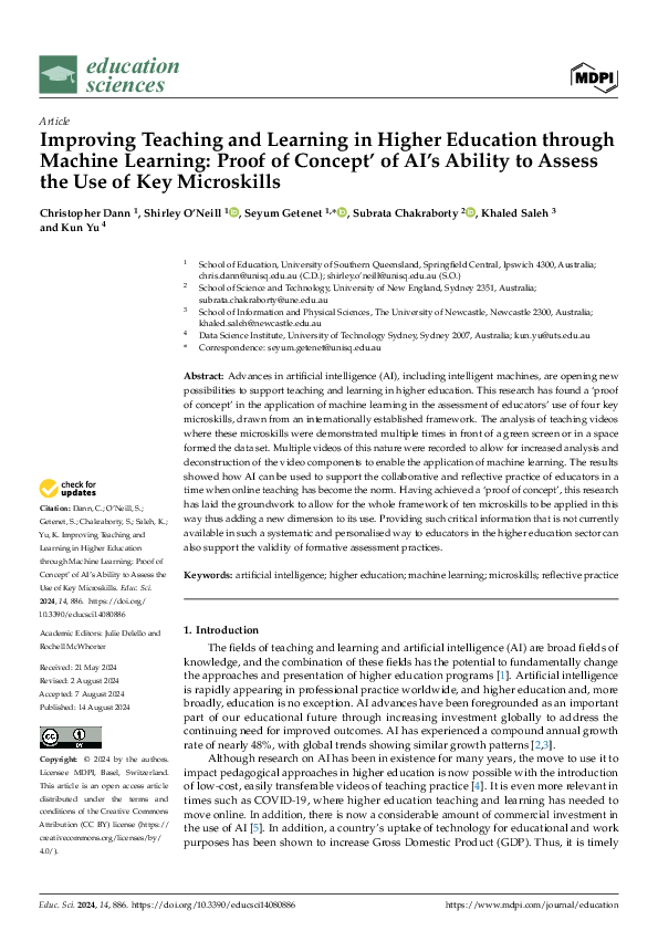 (PDF) Improving Teaching and Learning in Higher Education through ...