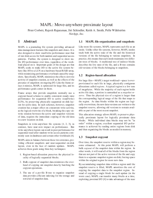 (PDF) MAPL: Move-anywhere proximate layout