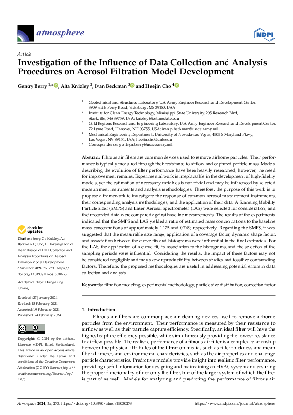 (PDF) Investigation of the Influence of Data Collection and Analysis ...