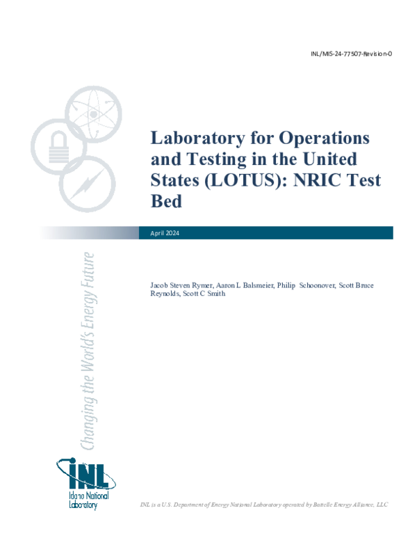 (PDF) Laboratory for Operations and Testing in the United States (LOTUS ...