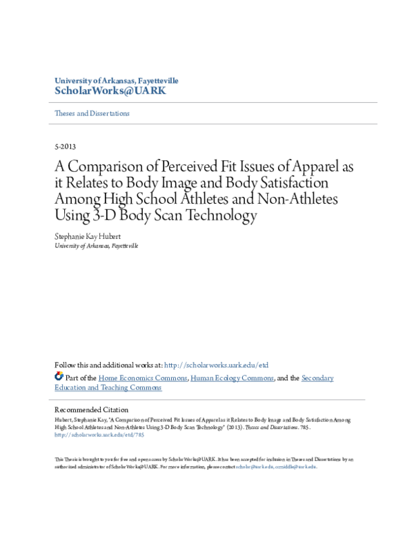 (PDF) A comparison of perceived fit issues of apparel as it relates to ...