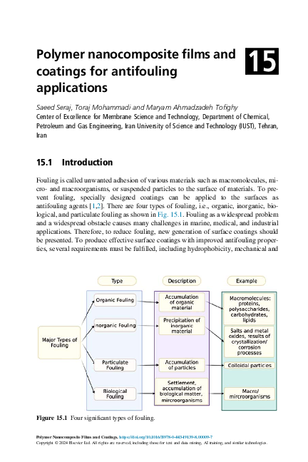 (PDF) Polymer nanocomposite films and coatings for antifouling applications