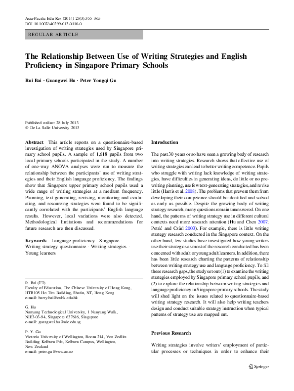 (PDF) Bai, R., Hu, G., & Gu, P. Y. (2014). The relationship between use ...