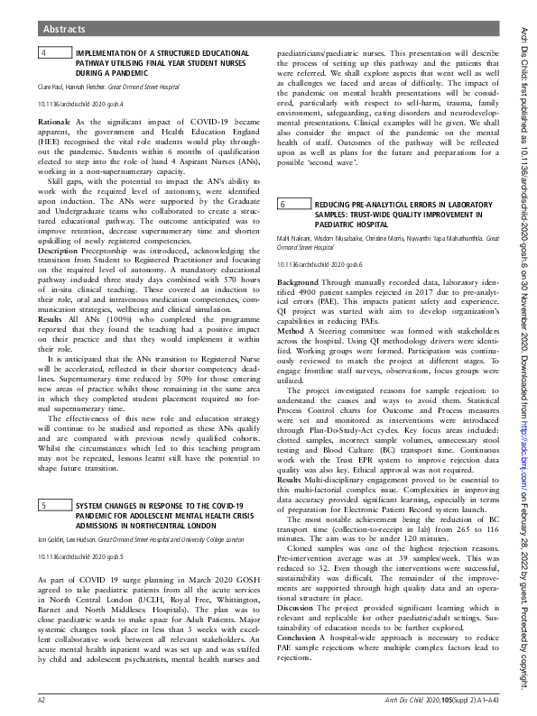 (PDF) 6 Reducing Pre-analytical Errors in Laboratory Samples: Trust ...