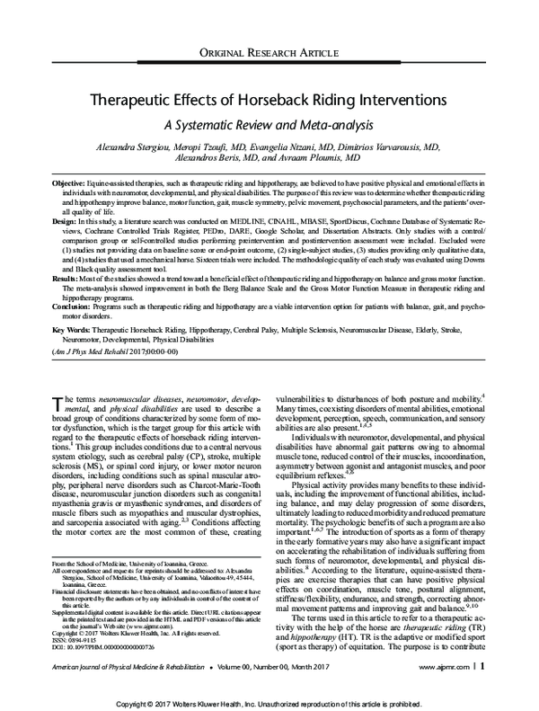 (PDF) Effects of Antigravity Treadmill Training on Gait, Balance, and ...