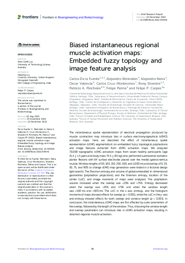 (PDF) Biased instantaneous regional muscle activation maps: Embedded ...