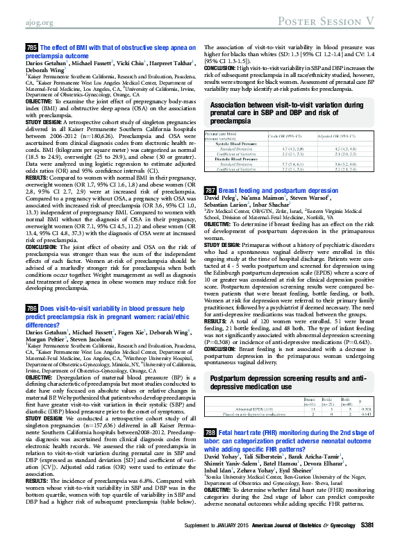 (PDF) 785 The effect of BMI with that of obstructive sleep apnea on