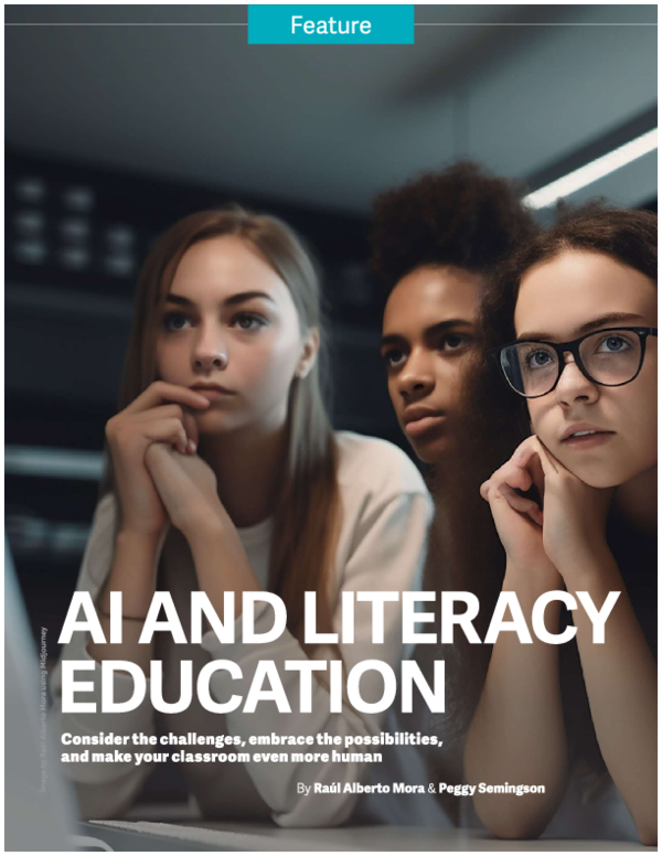(PDF) AI and literacy education: Consider the challenges, embrace the ...