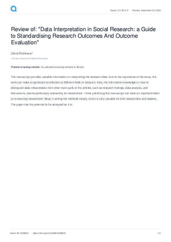 (PDF) Review of: 
