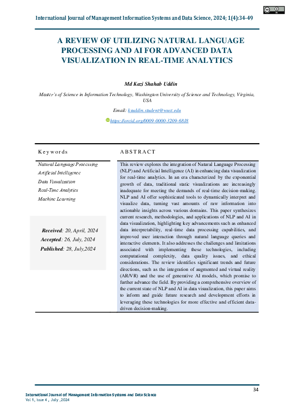 (PDF) A REVIEW OF UTILIZING NATURAL LANGUAGE PROCESSING AND AI FOR ...