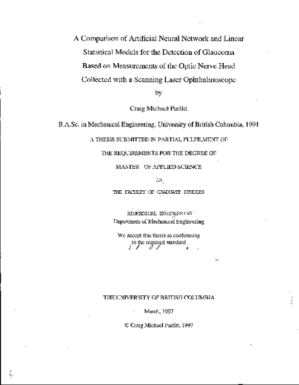 (PDF) A comparison of artificial neural network and linear statistical ...