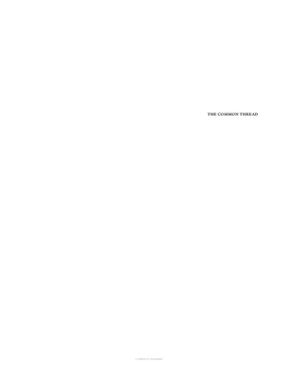 (PDF) The Common Thread