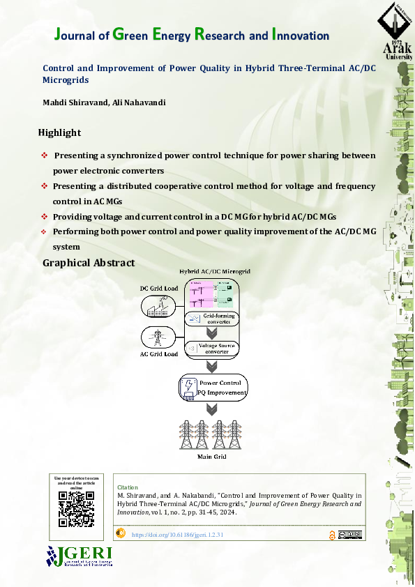 (PDF) Control and Improvement of Power Quality in Hybrid Three-Terminal ...