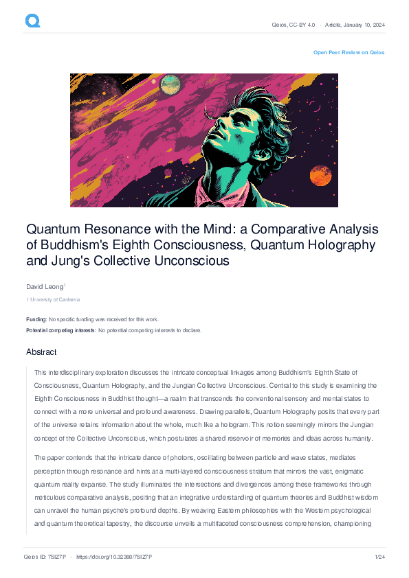 (PDF) QUANTUM RESONANCE WITH THE MIND: A COMPARATIVE ANALYSIS OF ...