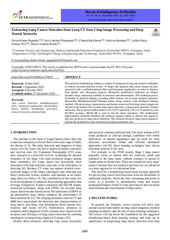 (PDF) Enhancing Lung Cancer Detection from Lung CT Scan Using Image ...