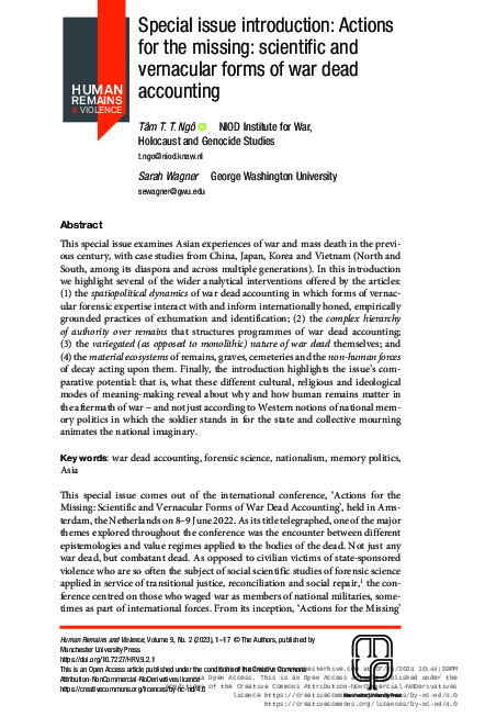 (PDF) Special issue introduction