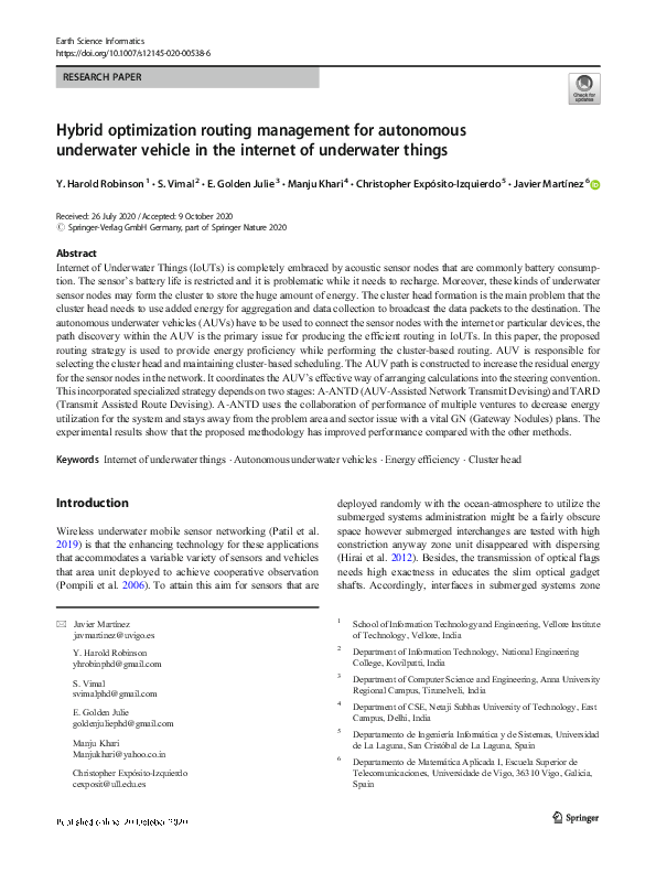 (PDF) Hybrid optimization routing management for autonomous underwater ...