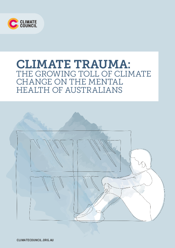 (PDF) Climate Trauma: The growing toll of climate change on the mental ...