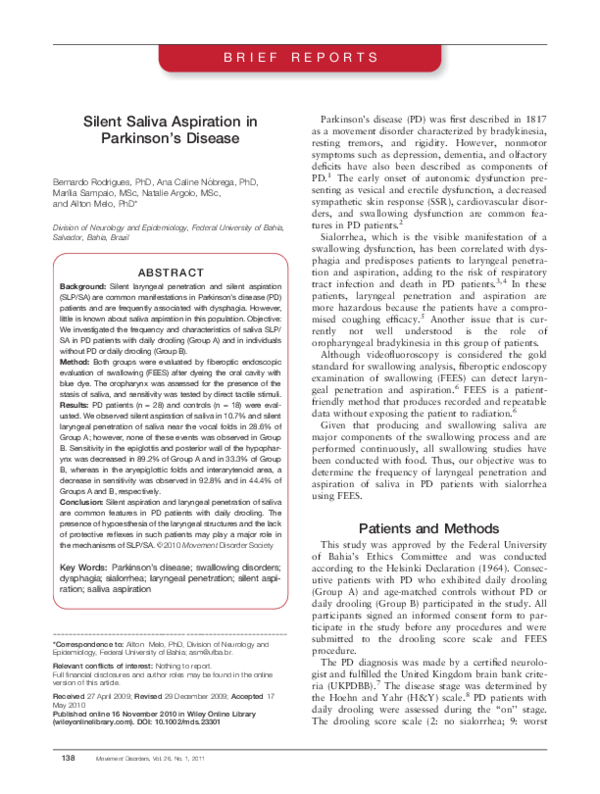 (PDF) Cerebrospinal fluid tau and phosphorylated tau protein are ...