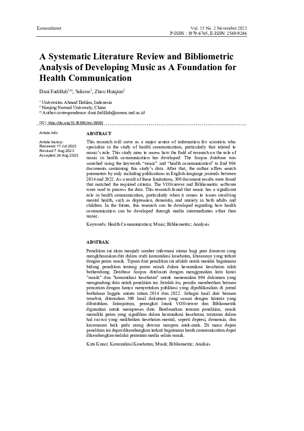 (PDF) A Systematic Literature Review and Bibliometric Analysis of ...