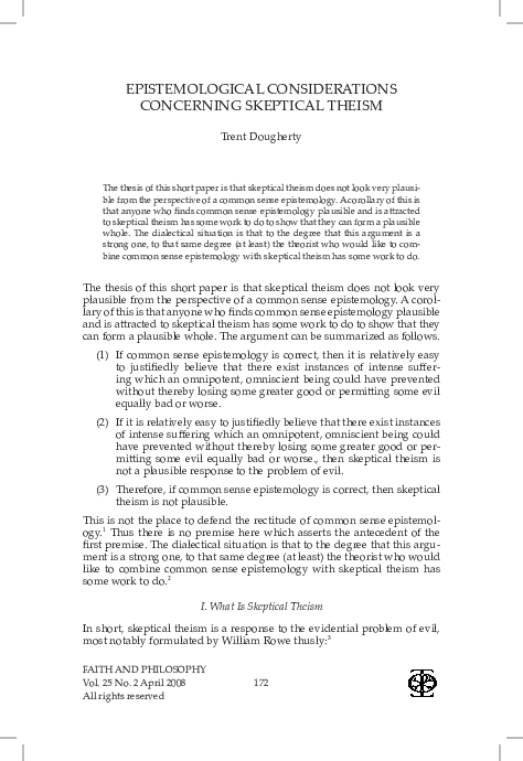 Epistemology essay picture