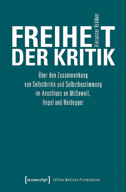 (PDF) Freiheit der Kritik. Über den Zusammenhang von Selbstkritik und ...