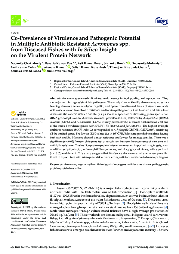 (PDF) Co-Prevalence of Virulence and Pathogenic Potential in Multiple ...