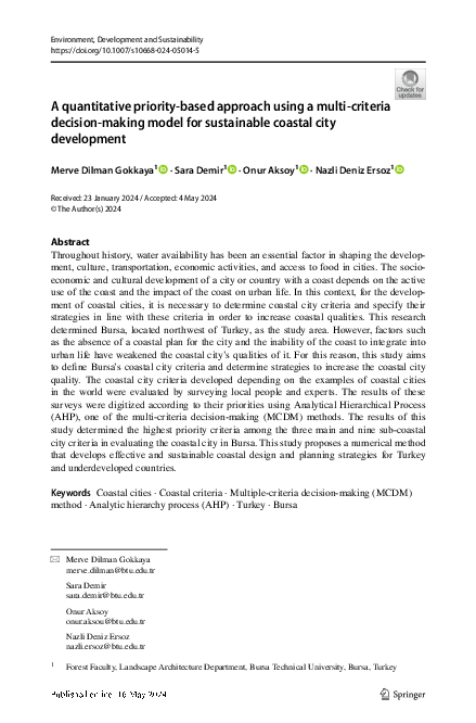 (PDF) A quantitative priority-based approach using a multi-criteria ...