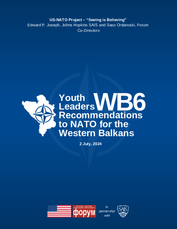 (PDF) US NATO Project Seeing is Believing WB6 Youth Leaders ...