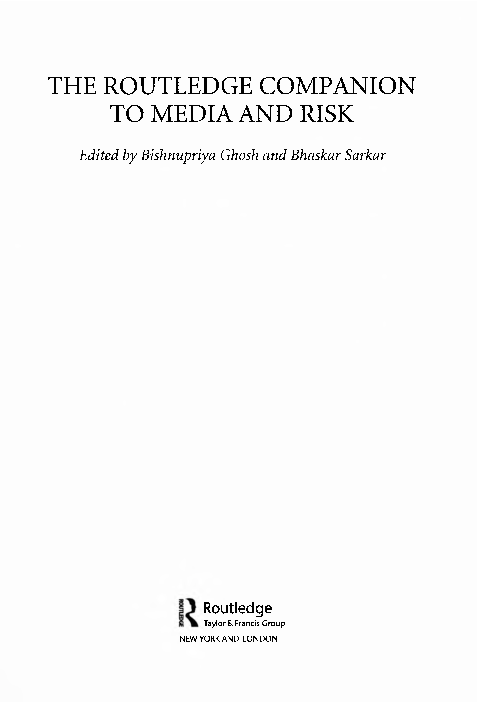 (PDF) The Routledge Companion to Media and Risk
