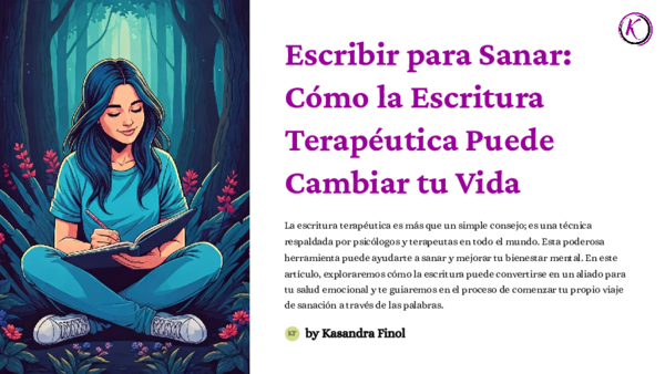 Pdf Escribir Para Sanar Cómo La Escritura Terapéutica Puede Cambiar