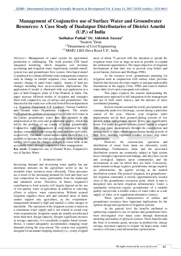 (PDF) Integrated remote sensing and GIS‐based approach for assessing ...