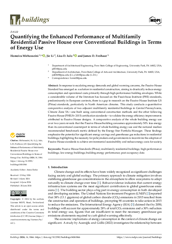 View of (PDF) Quantifying the Enhanced Performance of Multifamily Residential ...