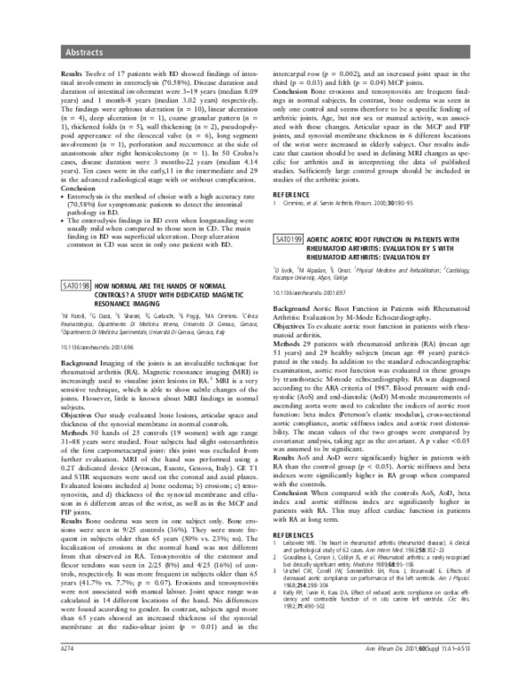 (PDF) SAT0198 How normal are the hands of normal controls? a study with ...