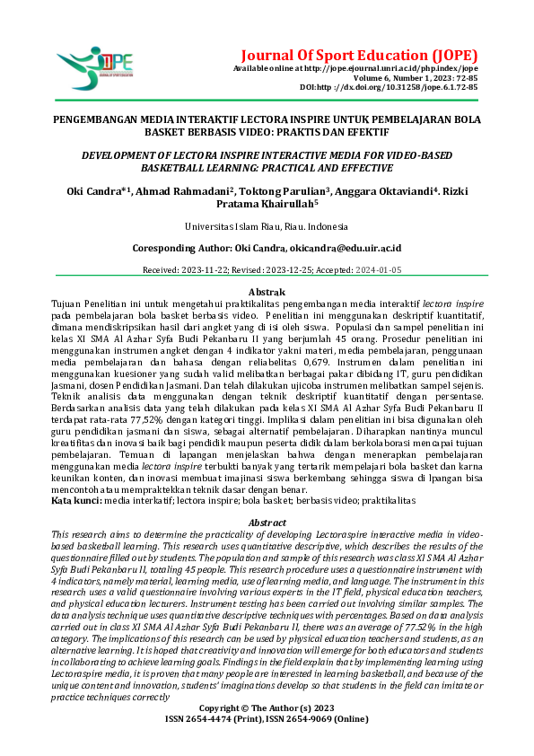 (PDF) Development of lectora inspire interactive media for video-based ...